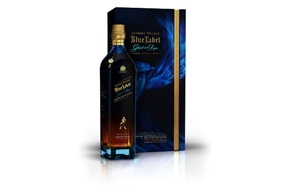 Johnnie Walker Blue Label Ghost and Rare Glenury Royal Blended Scotch Whisky, 70 cl