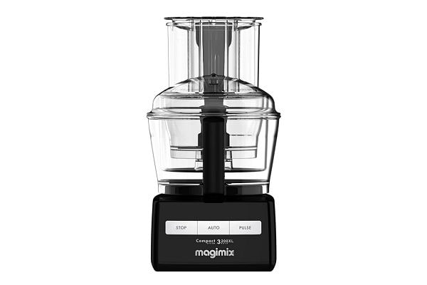 Magimix Compact System 3200XL Food Processor | 2.6 Litre BPA-Free Bowl - Black