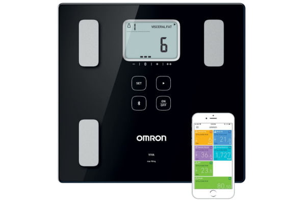 OMRON VIVA Bluetooth Smart Scale and Body Composition Monitor with Body Fat