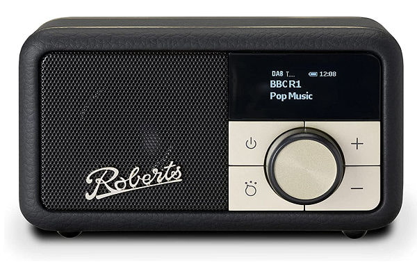 Roberts Revival Petite Compact DAB+/FM Portable Radio with Bluetooth - Black