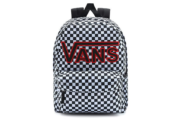 Buy Vans Women's Realm Flying V Backpack, Black-Checker, One Size