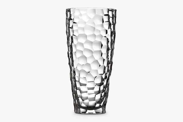 Vera Wang for Wedgwood Sequin Vase, H23cm, Clear