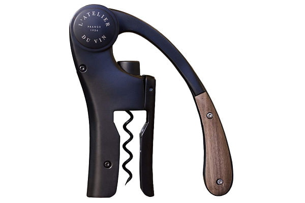 L’ATELIER DU VIN – Oeno Motion Black&Wood – Vertical Lever Corkscrew